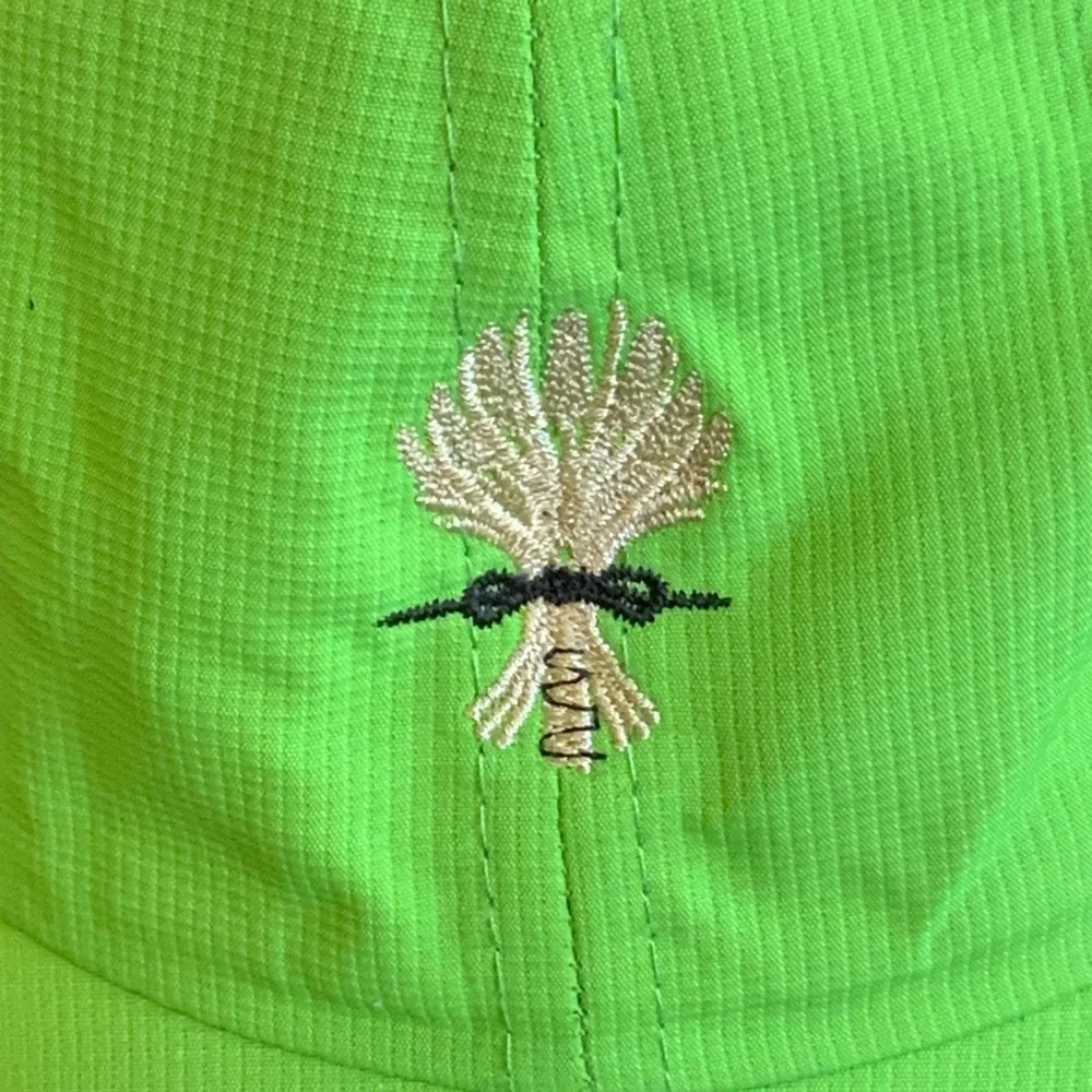 Youth Wheat Logo Green Hat Imperial Adjustable Farm Cap